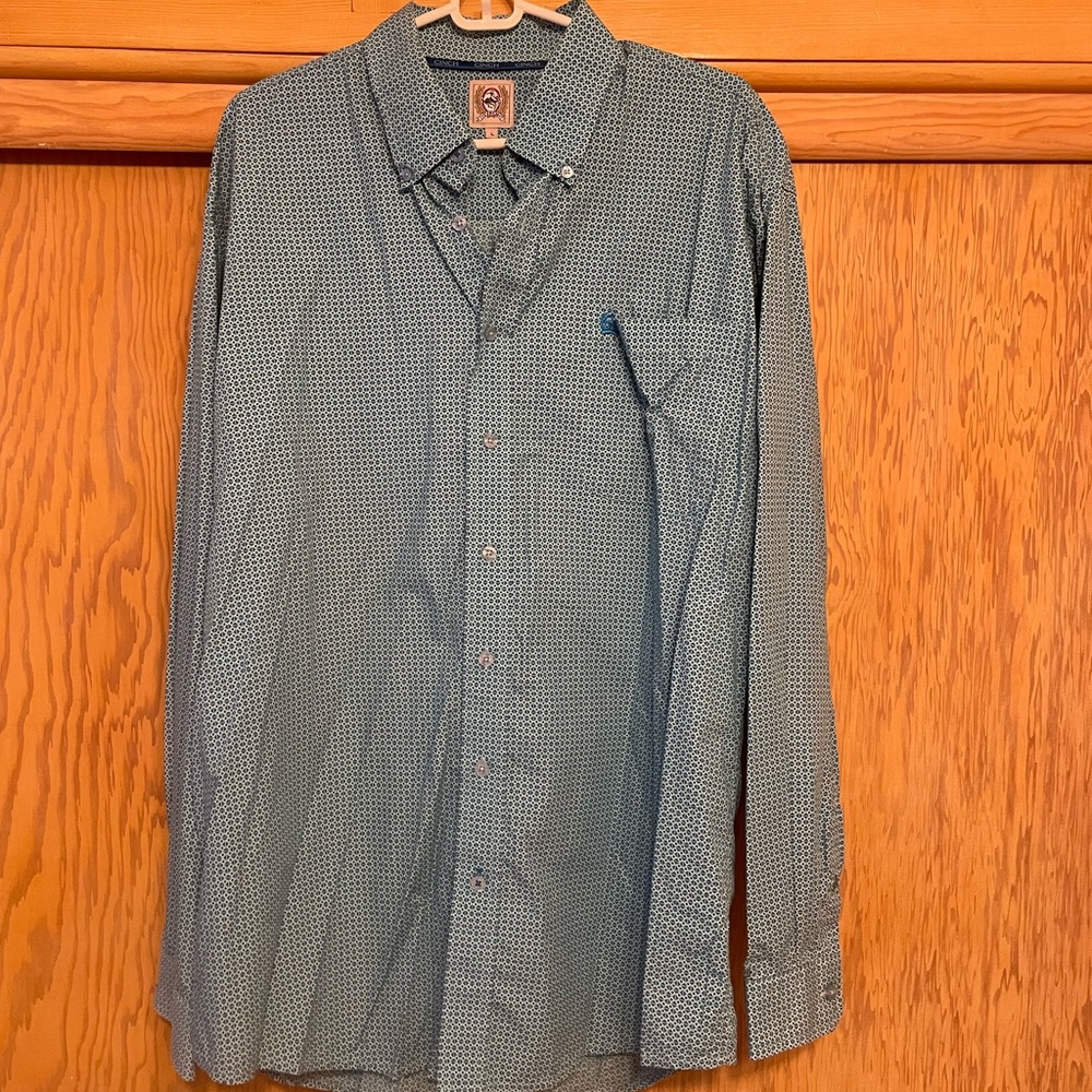 Cinch button up